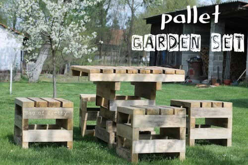 Create a Stylish Outdoor Space with Pallet Furniture