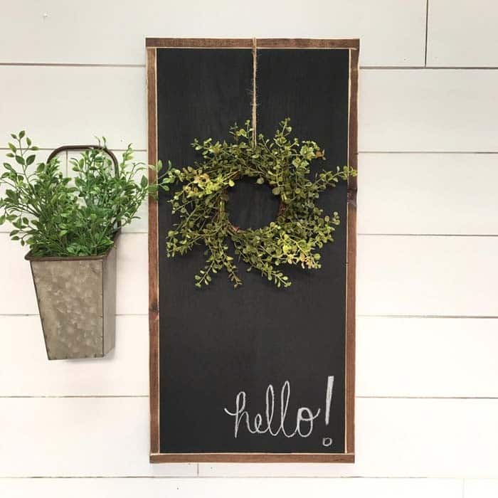 Welcome Your Guests with a Chalkboard Signs