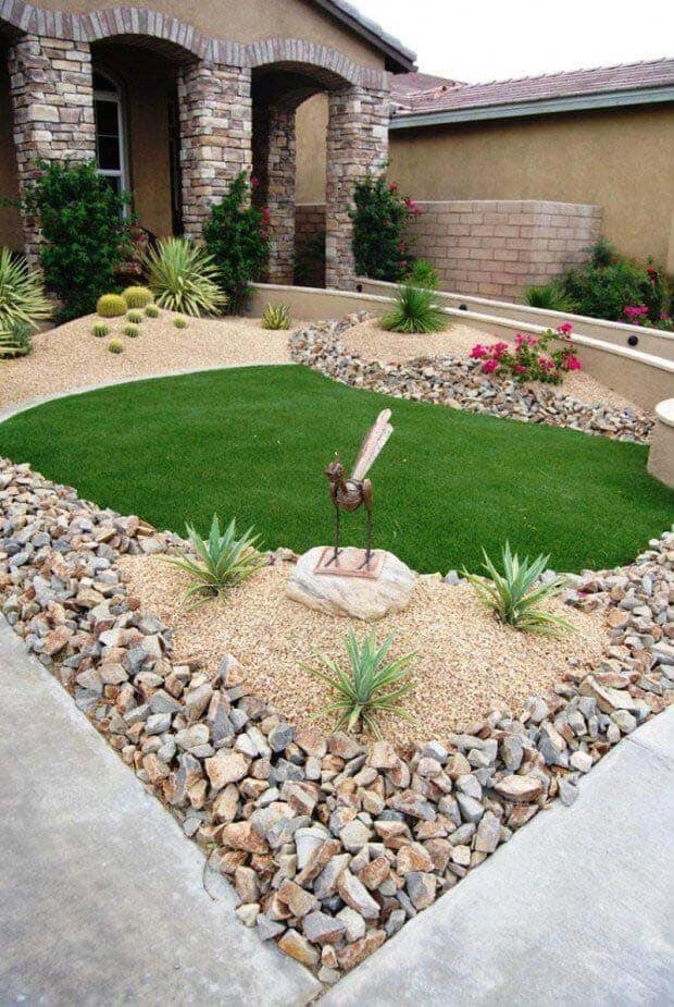 Desert Homes Call for Hardscaping and Succulents