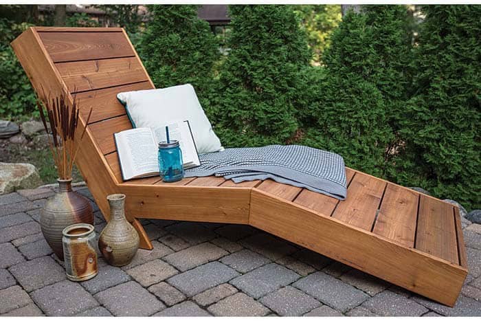 Build a Chaise Lounge with DIY Outdoor Furniture Projects