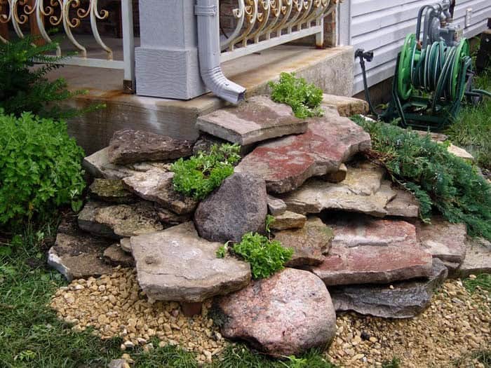 Get Creative with a Rock Drainage Fountain