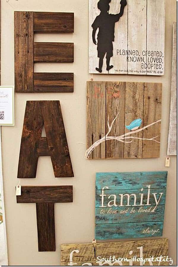 Mix And Match Wood Art Pieces