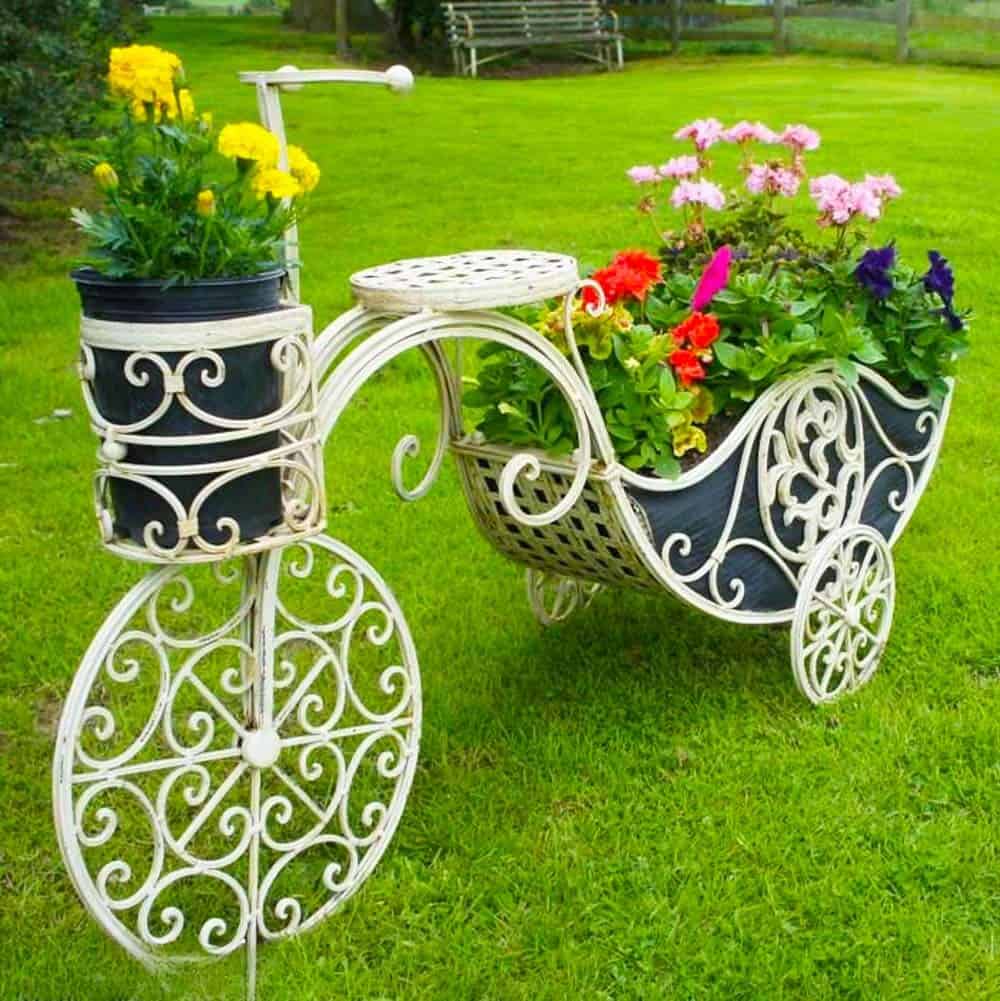 Tricycle Planter Charm