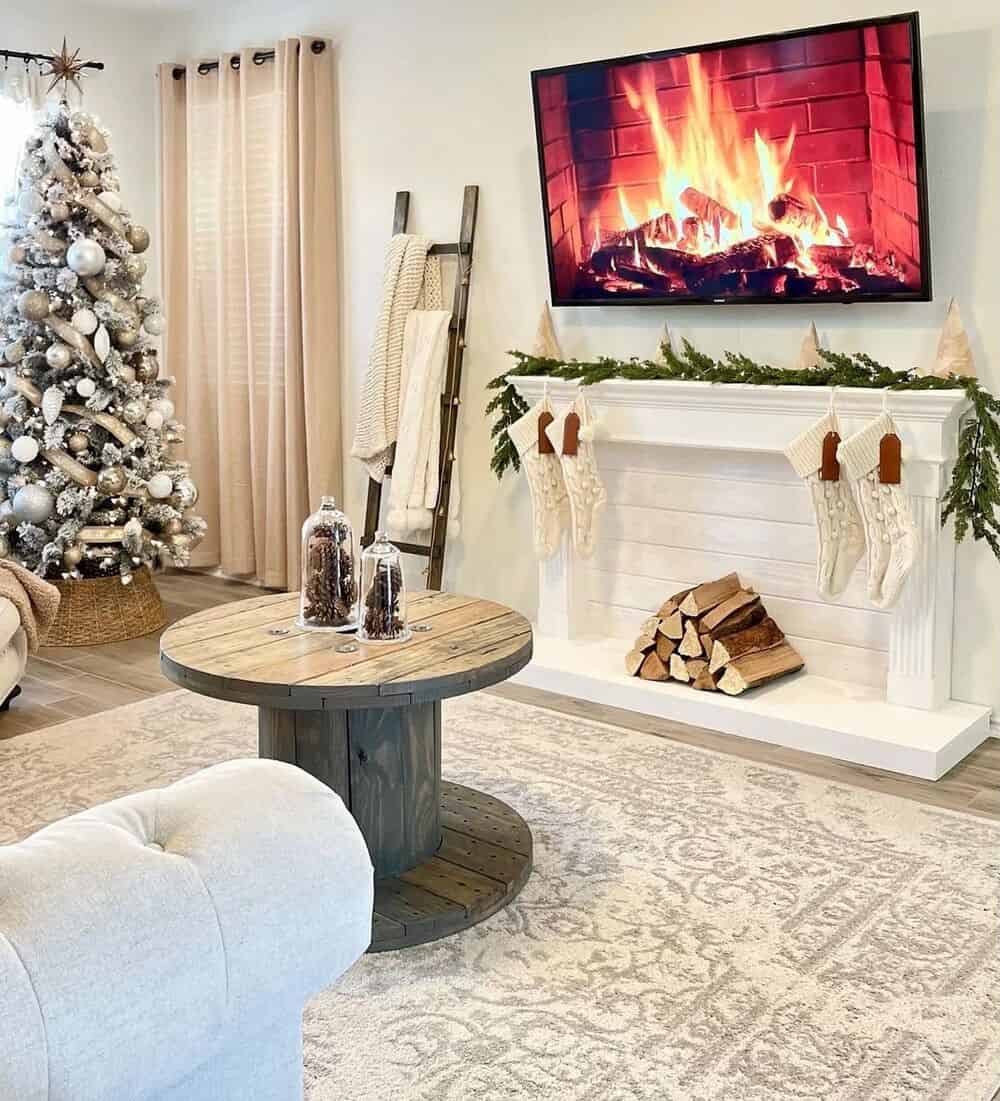 Give Your Living Room a Rustic Contemporary Update