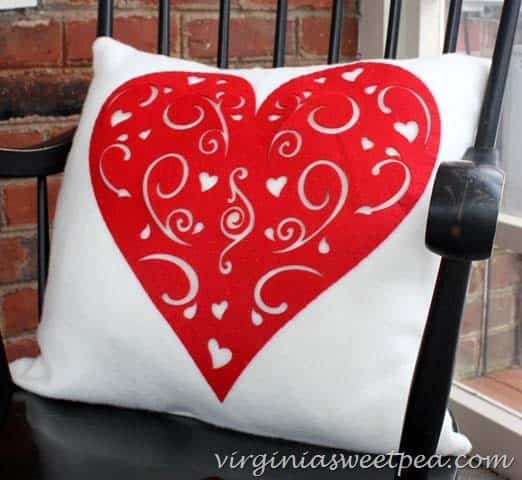 Elevate Your Porch Seats with Heart Pillows