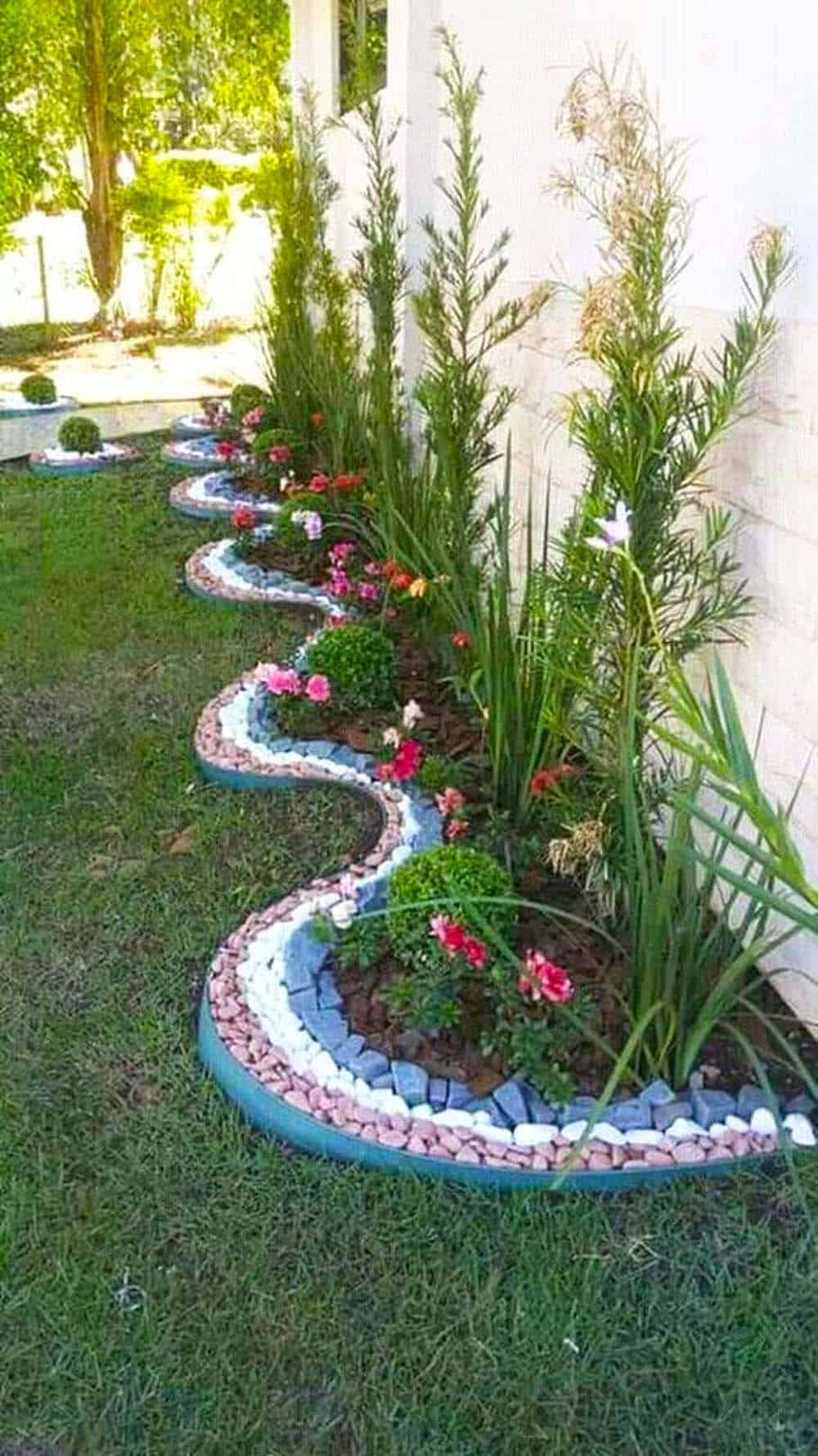 Curvaceous Garden Edging