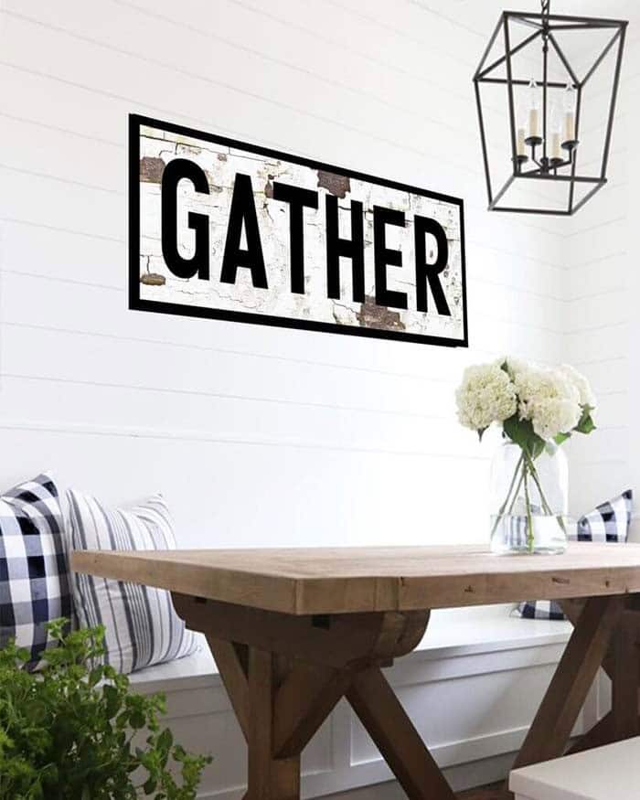 Elevate Your Home Decor with Rustic Canvas Signs