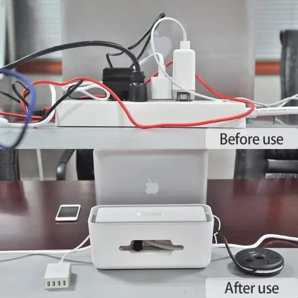 Organize The Cables In One Box