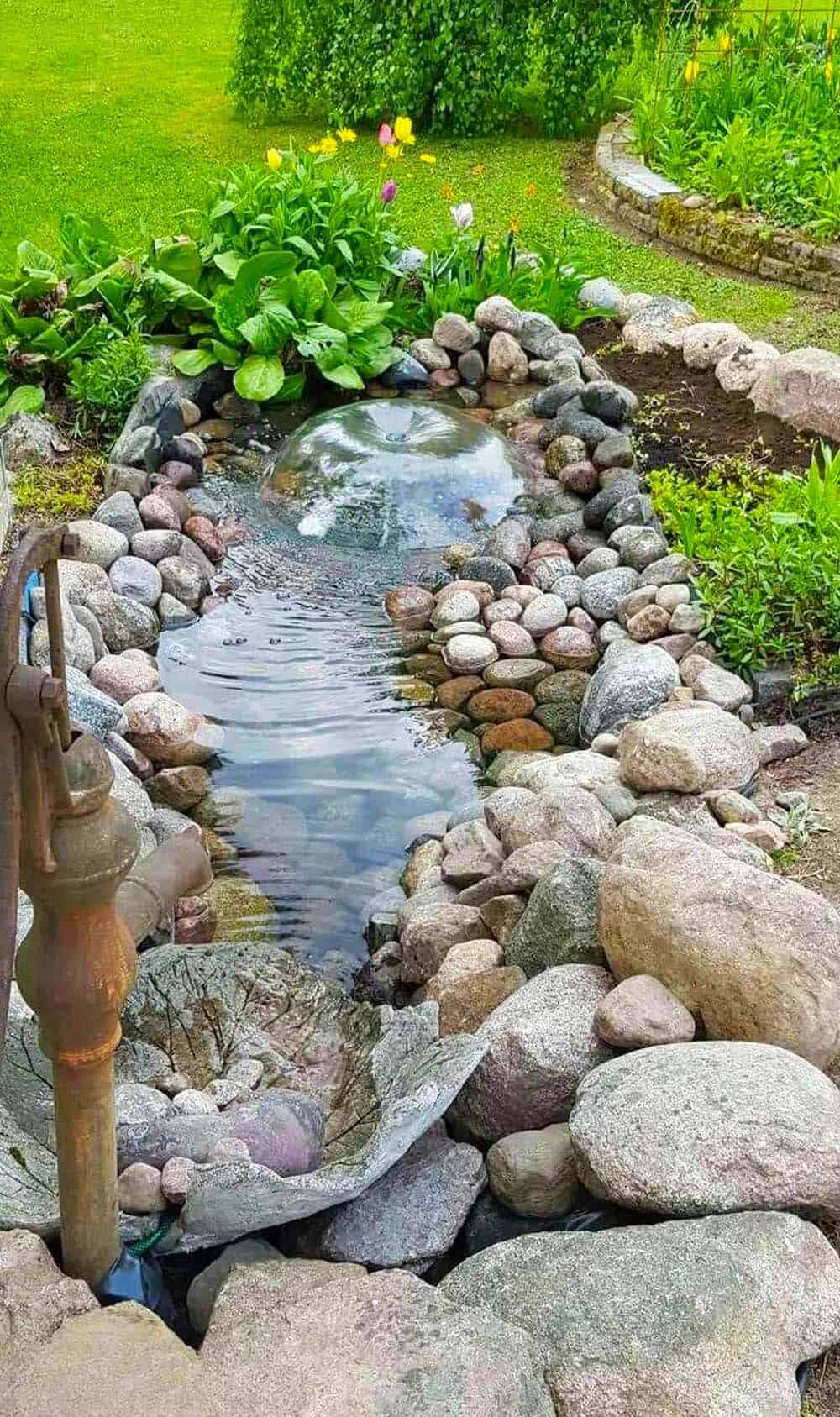 Rustic Garden Water Feature