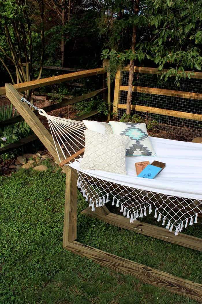 Make a Hammock Stand for a Peaceful Reading Experience