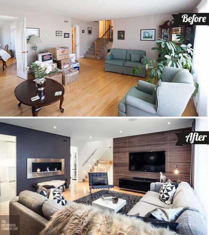 Stunning Modern Living Room Makeover