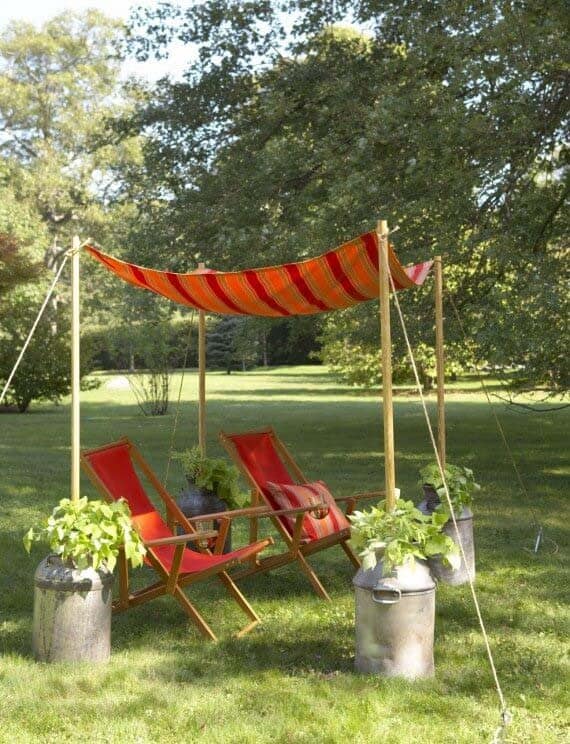 DIY Tent for a Day of Outdoor Fun