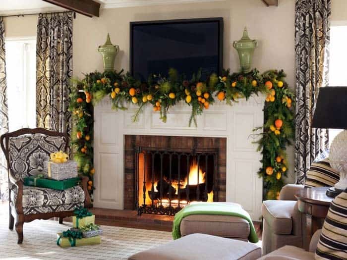 Stunning Citrus And Greenery Garland