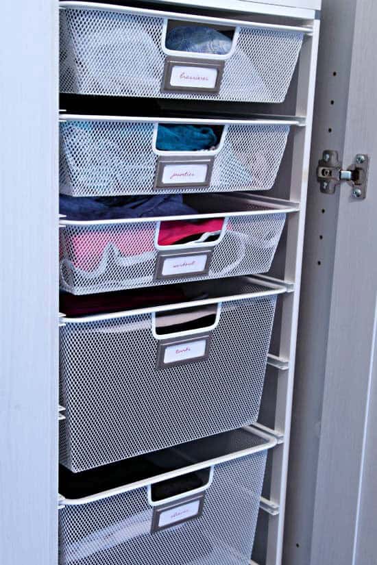 Increase Efficiency with a Drawer Unit and Bins