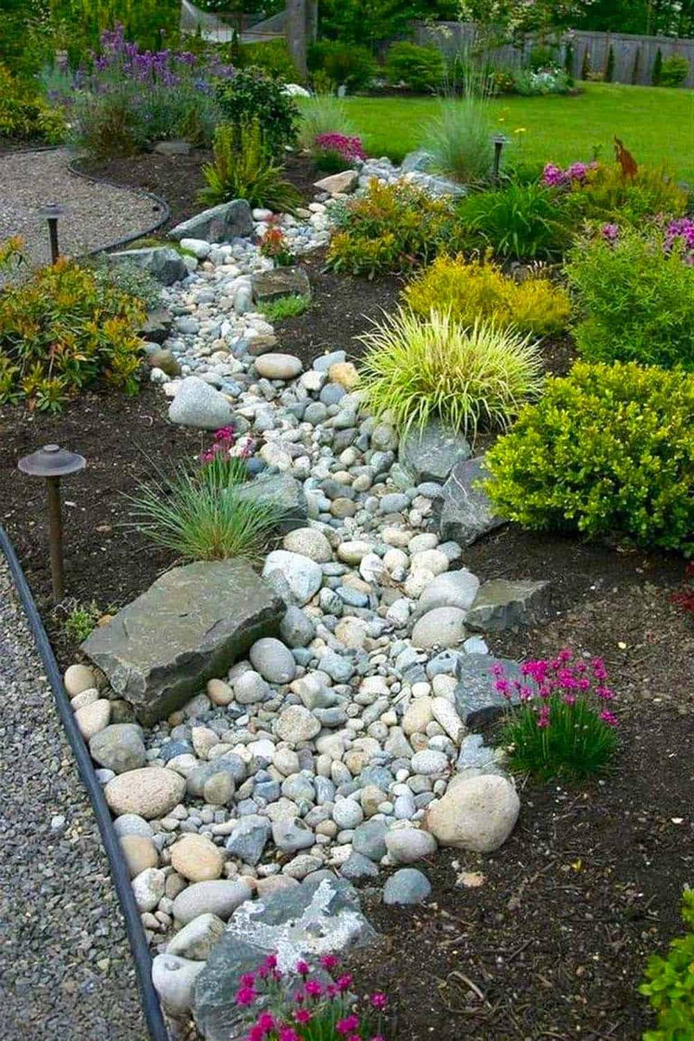 Natural Stone Riverbed