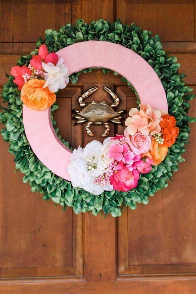 Layered Wreaths With Flower Detail