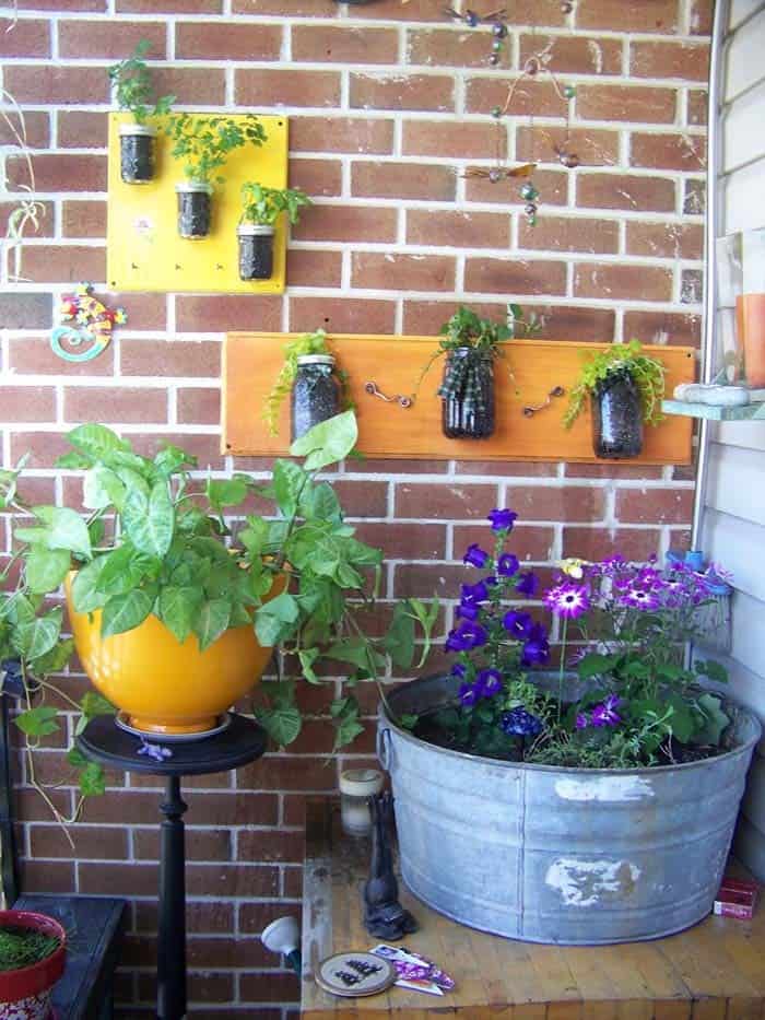 Showcase Your Creativity with Simple Balcony Garden