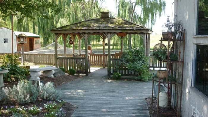 Pool and Patio Transition Area Gets a Gazebo