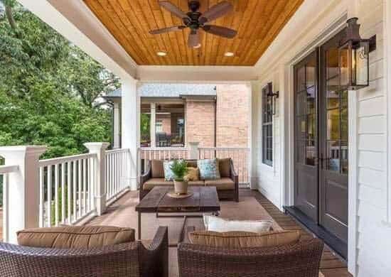 Blonde Wooden Ceiling