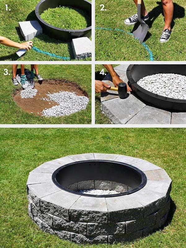 A Simple Tutorial How To Make A Fire Pit In 4 Easy Steps