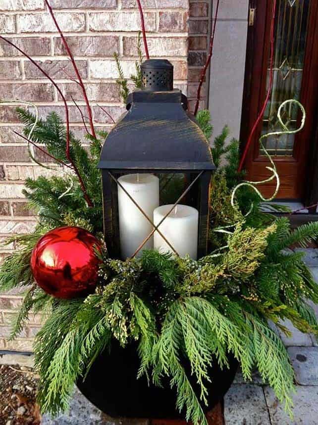 Christmas Lantern For The Porch