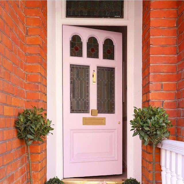 Soft Pink With Stained Glass