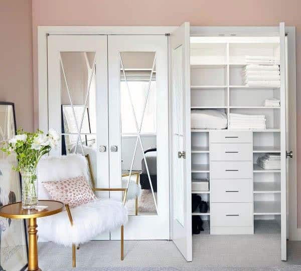 Add Lasting Charm with Thin Criss-Crossed Doors