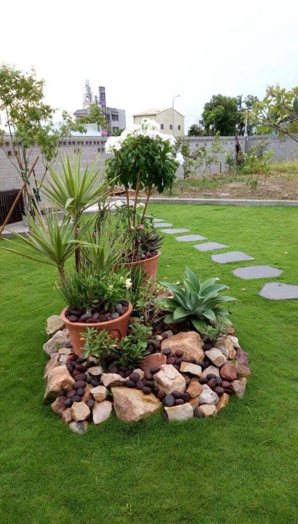 Small Rock Garden Island