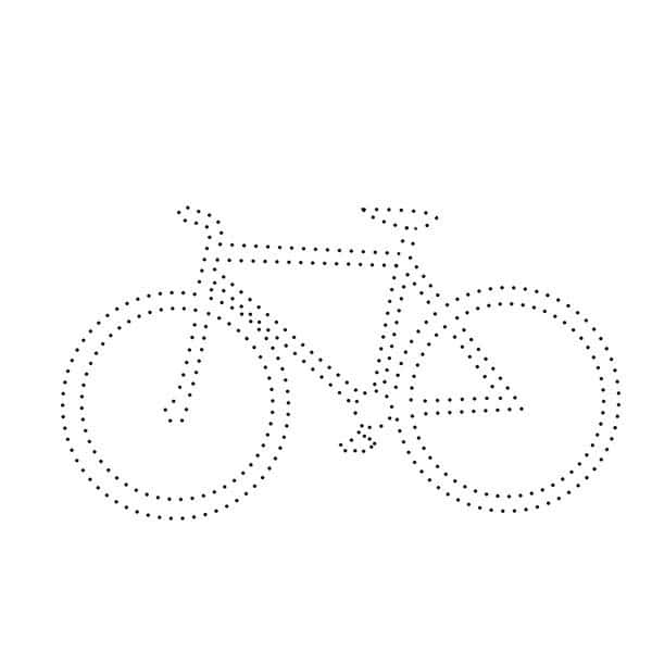 Bicycle String Art Template Maker