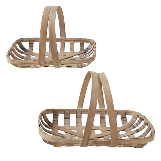 Transform Your Home with Rustic Tobacco Baskets