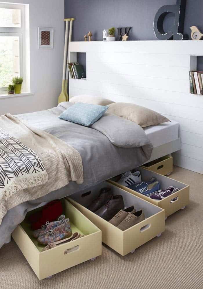 Maximize Your Bed Storage With Mobile Boxes