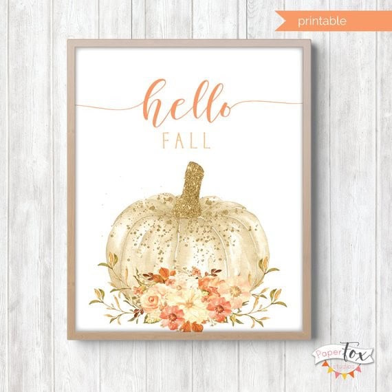 Get Creative with a Fall Decor Printable