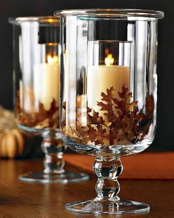 Add Character and Style with Elegant Fall Candle Luminaries