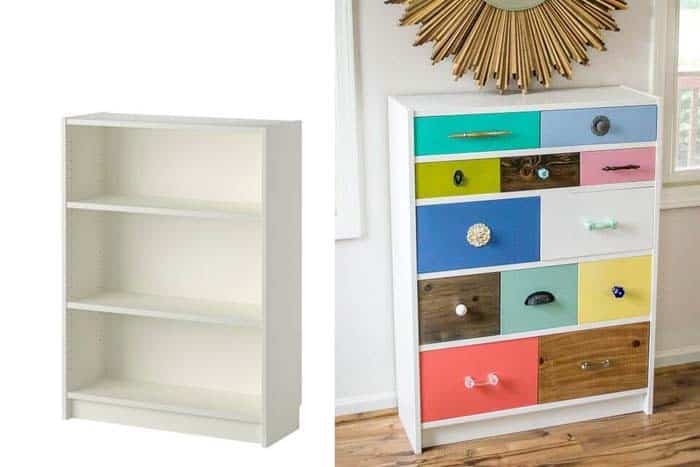 Whimsical Drawer Fronts Add Eclectic Storage