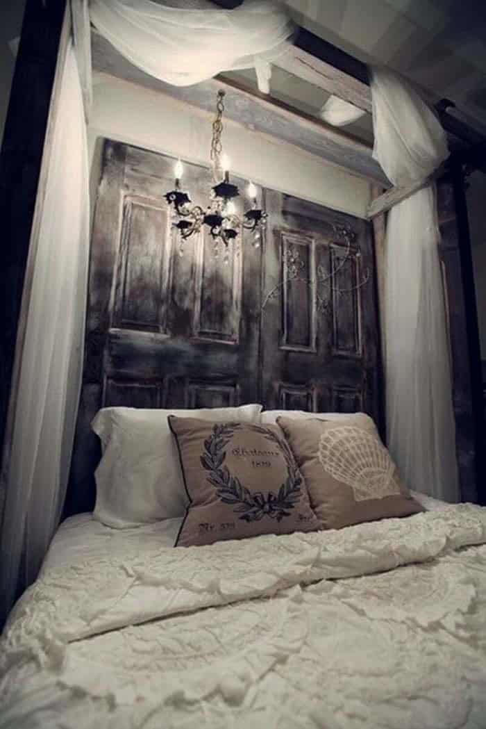 Enhance Your Bedroom with a Reclaimed Wood Headboard