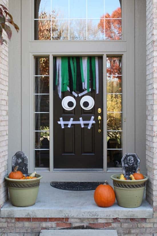 Easy DIY Door Monster