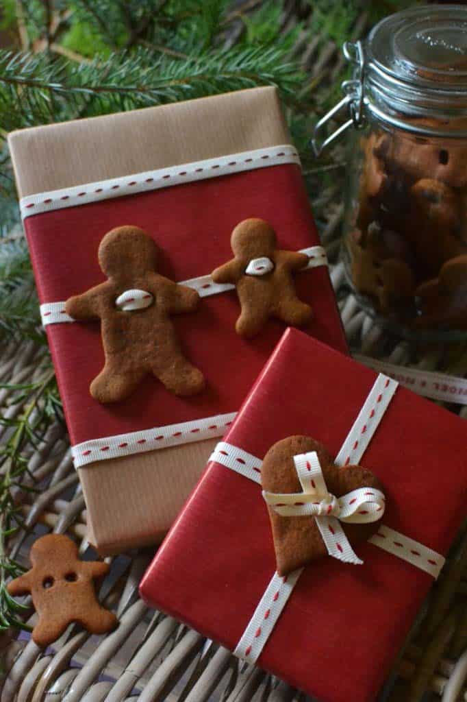 Embellish Your Packages with Gingerbread