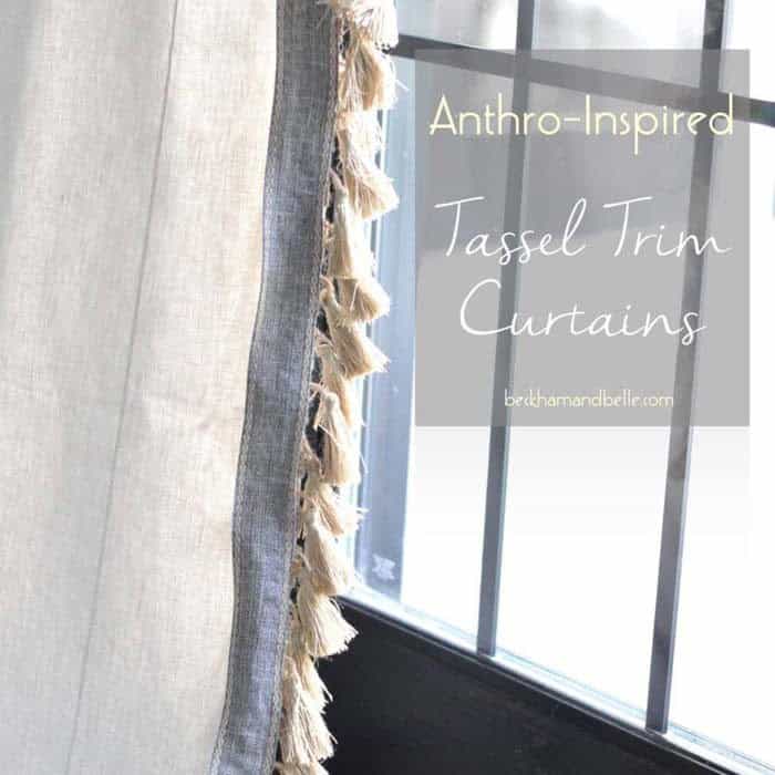 Embellish Curtains With Tassels