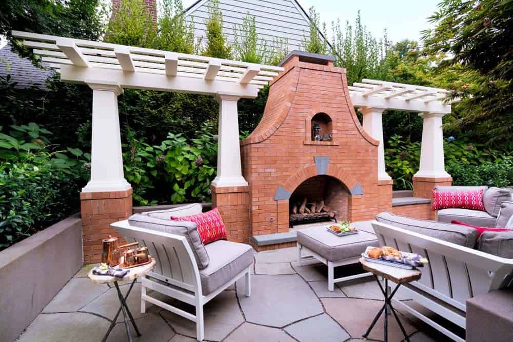 Flagstones and Brick