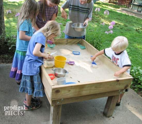 Standing Sand Table