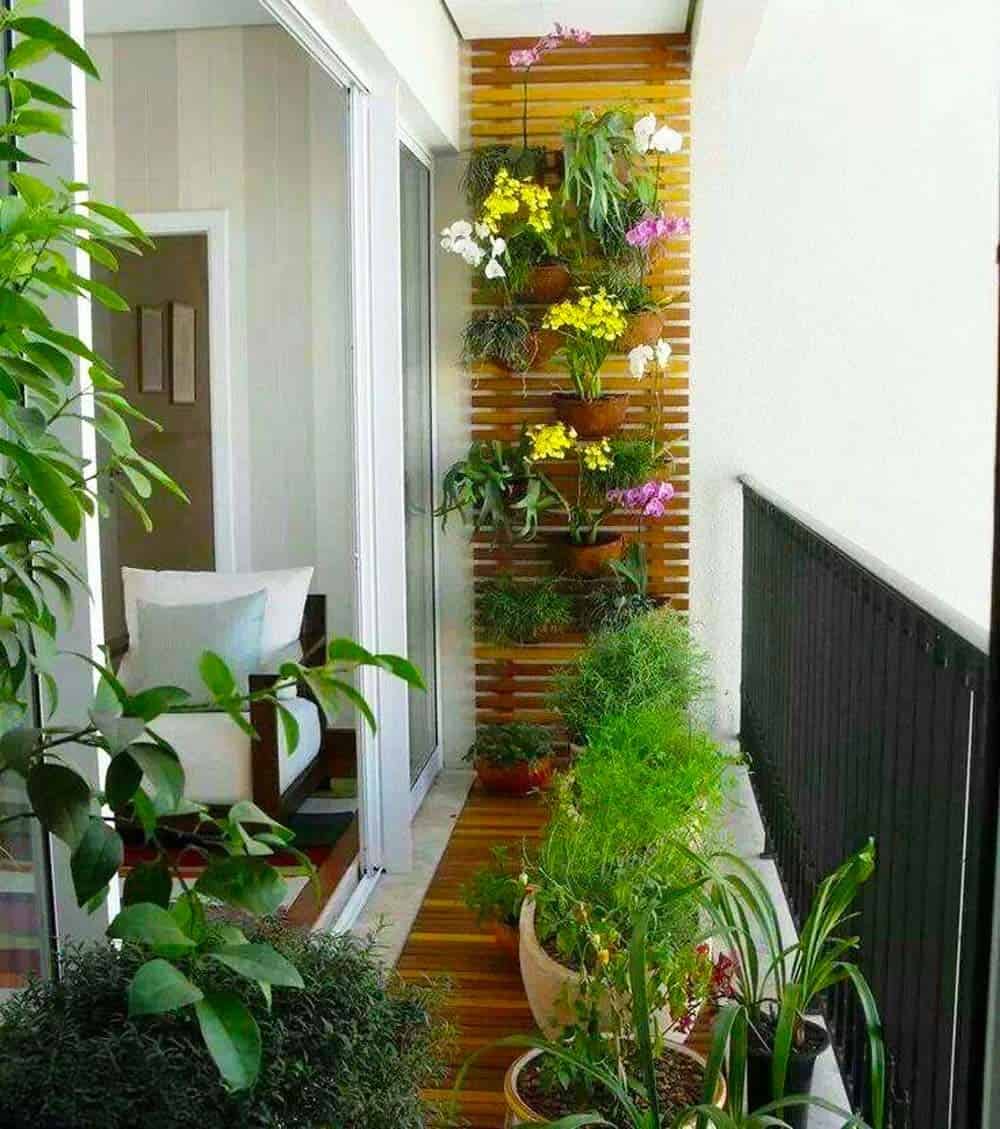 Vertical Bloom Balcony