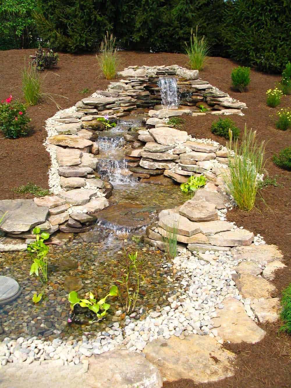 Cascading Garden Waterfall