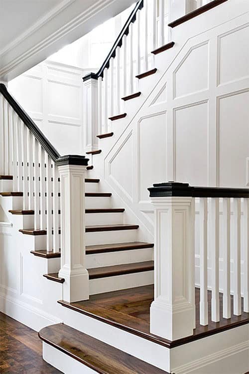 Staircase Wainscoting Ideas