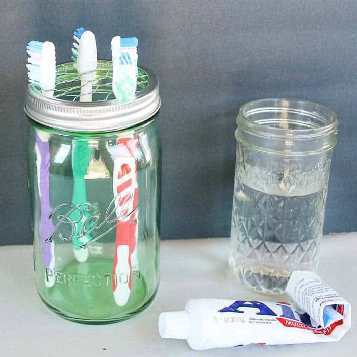 Bathroom Toothbrush Organizer