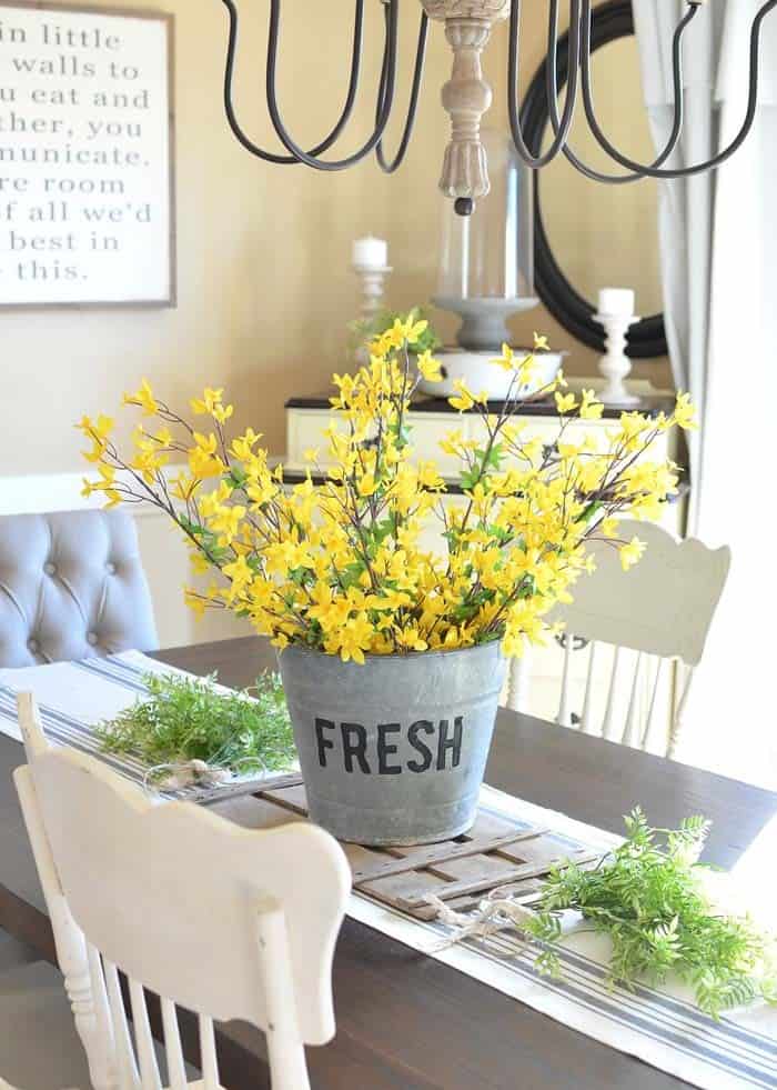 Welcome Spring with a Freshly-Painted Farmhouse Bucket