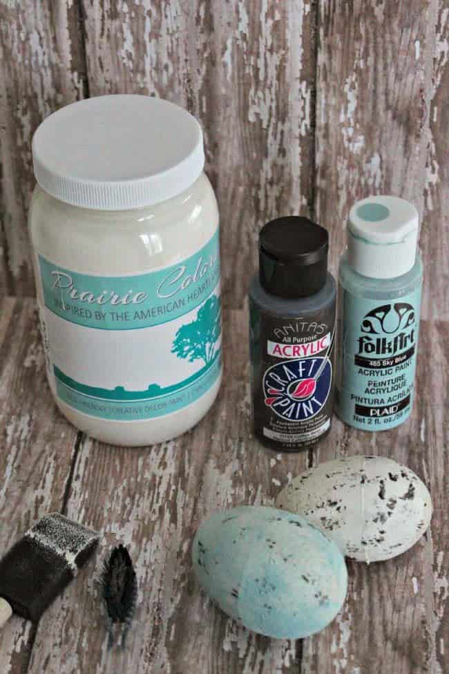 Decorative Faux-Natural Easter Eggs