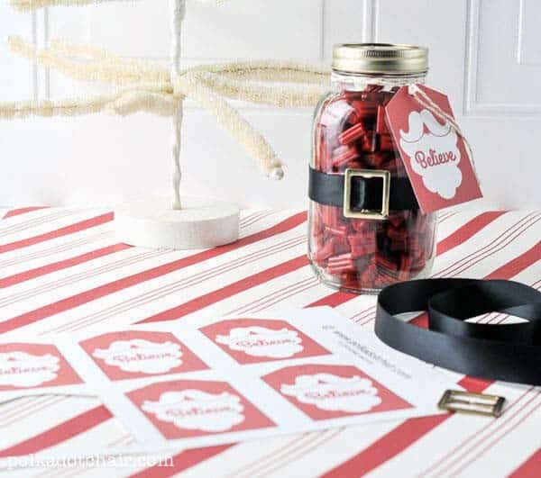 Santa Claus Mason Jar