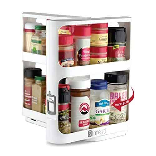 Rotating Rack Offers In-Cabinet Storage