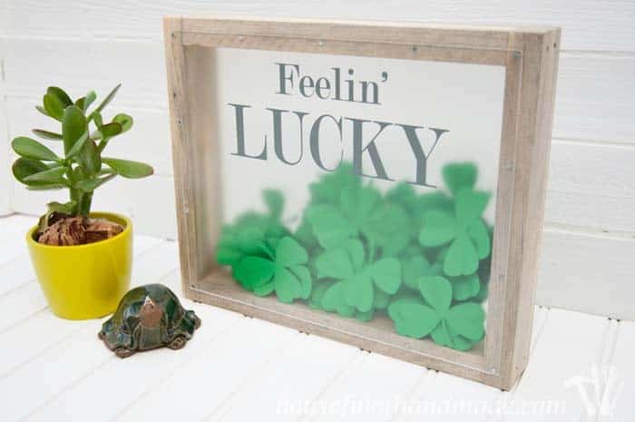 Celebrate St. Patrick’s Day with a Lucky Shadow Box