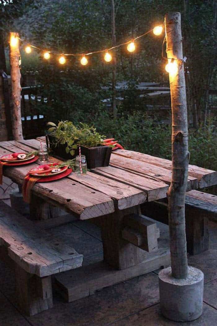 Transform Your Patio into a Picnic Dining Nook